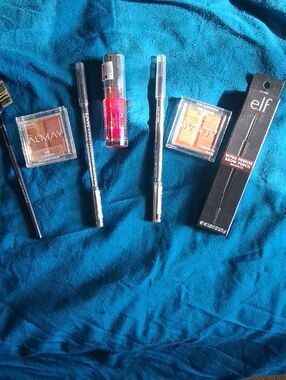 Essence Lip Oil with Nyx Brow Pencils And Almay Shadow...NWT